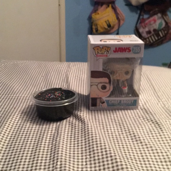 Soft creamy black butter slime with foam beads-8oz - Picture 3 of 7